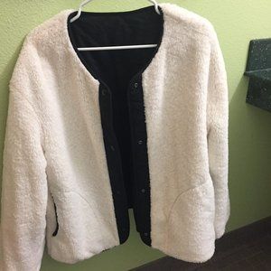 Two-sided uniqlo fury jacket